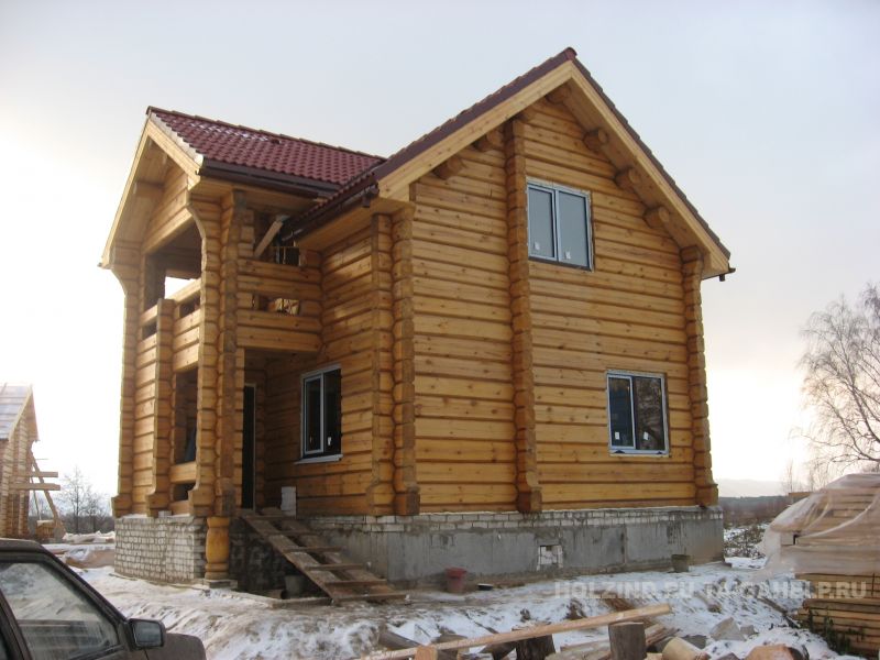 Дома и бани из лафета (по норвежской технологии) Дома и бани из лафета (по норвежской технологии)